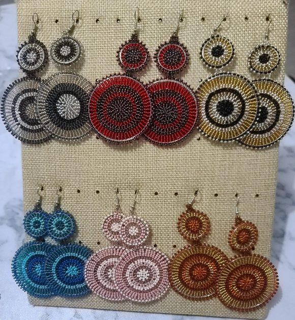 Boucles d’oreilles Rondes